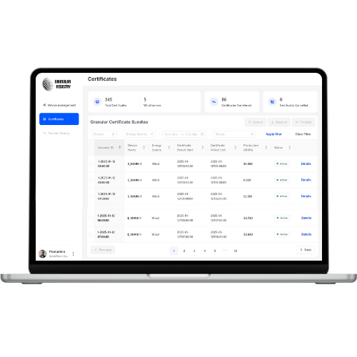 Granular Registry Platform